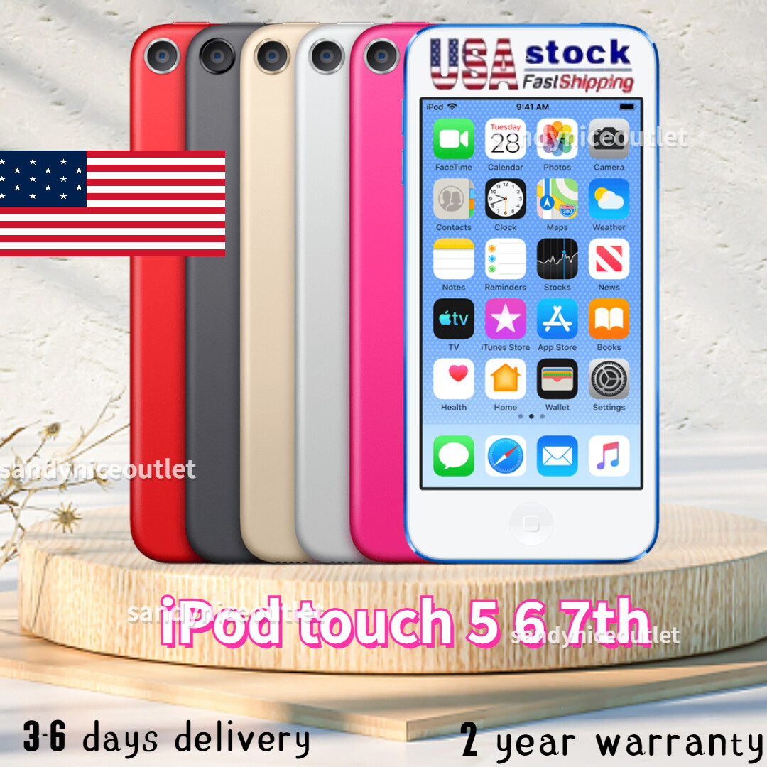 New Apple Ipod Touch 6th 7th Generation 64/128/256gb All Color w/ Sealed Box Lot