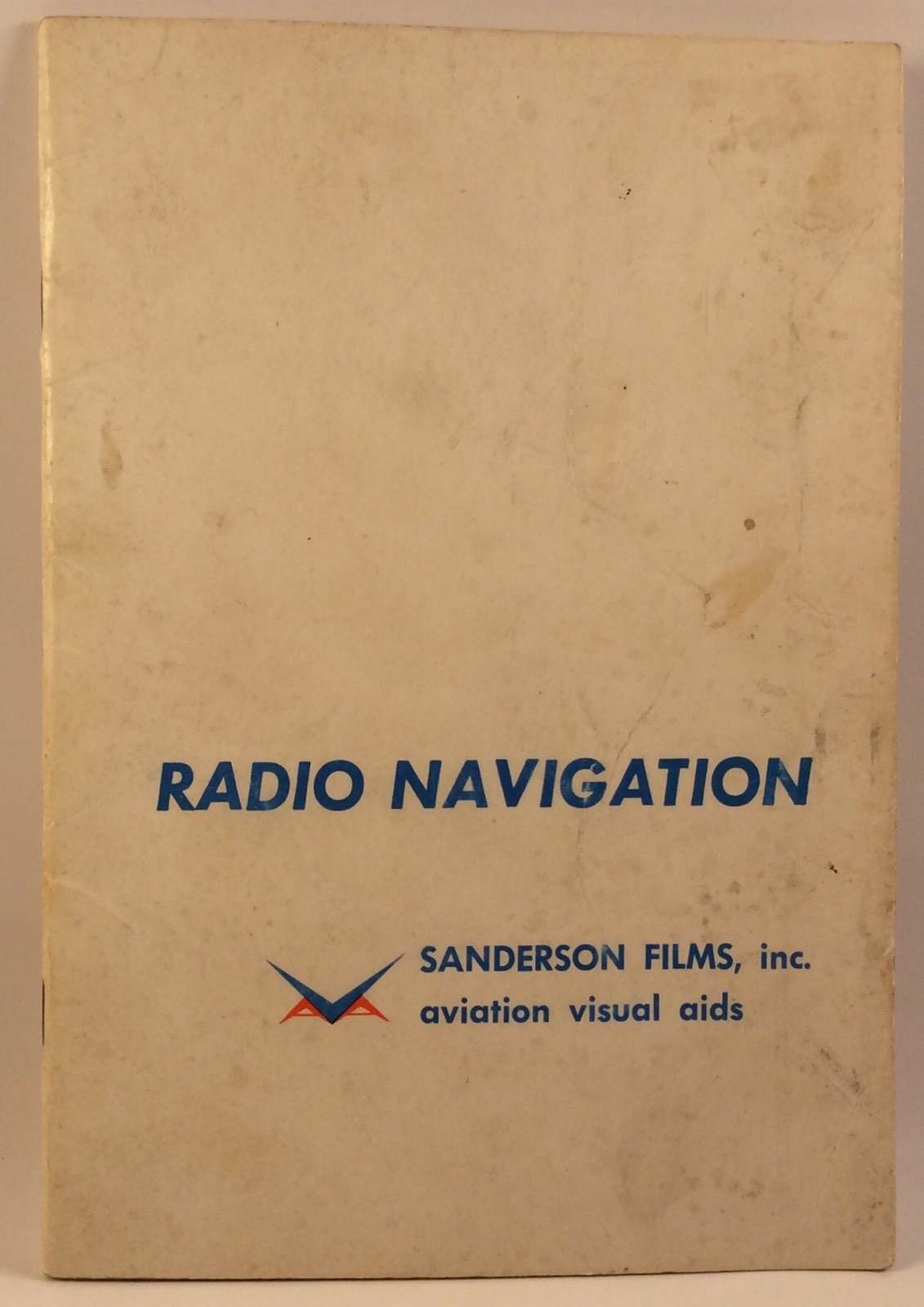 1961 RADIO NAVIGATION Pilot Instruction Handbook Sanderson Aviation Visual Aids