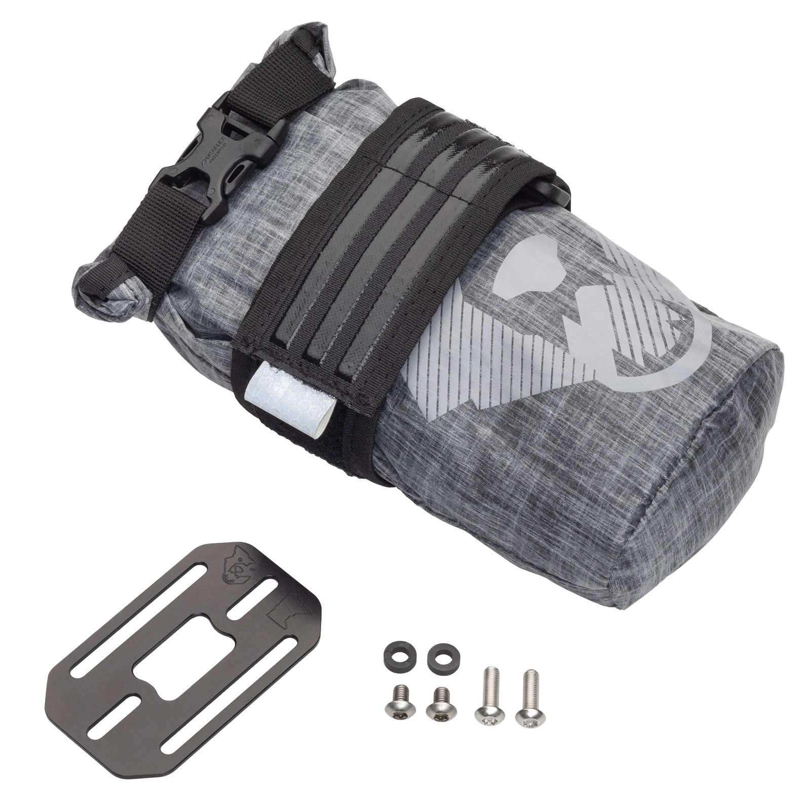Wolf Tooth TekLite 1L Roll-Top Bag with B-RAD Plate | Lightweight