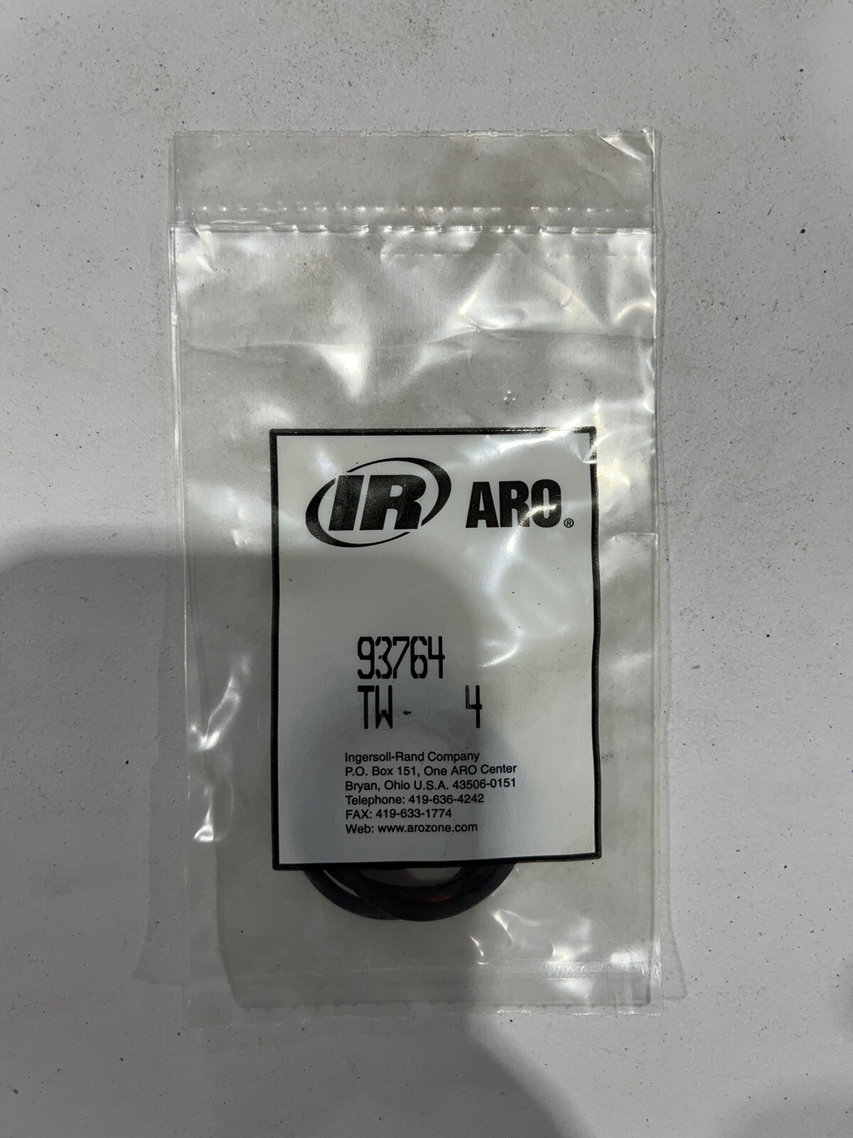 ARO Ingersoll Rand 93764, OEM O-Ring  (4 in Package)