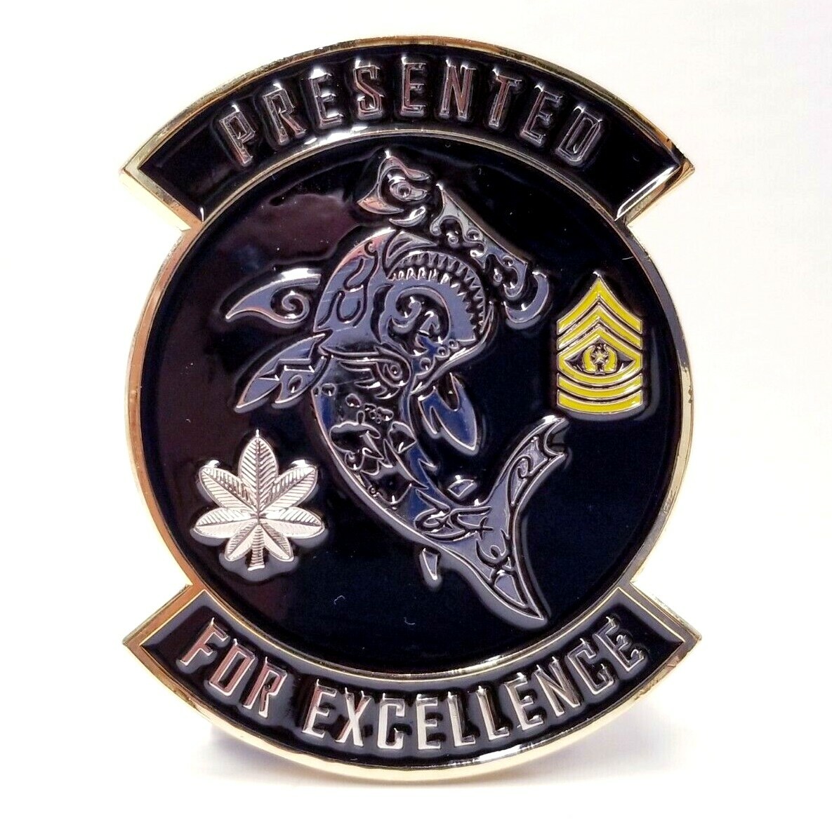 3rd Battalion 25th Aviation Hammerheads Challenge Coin Presented for Excellence