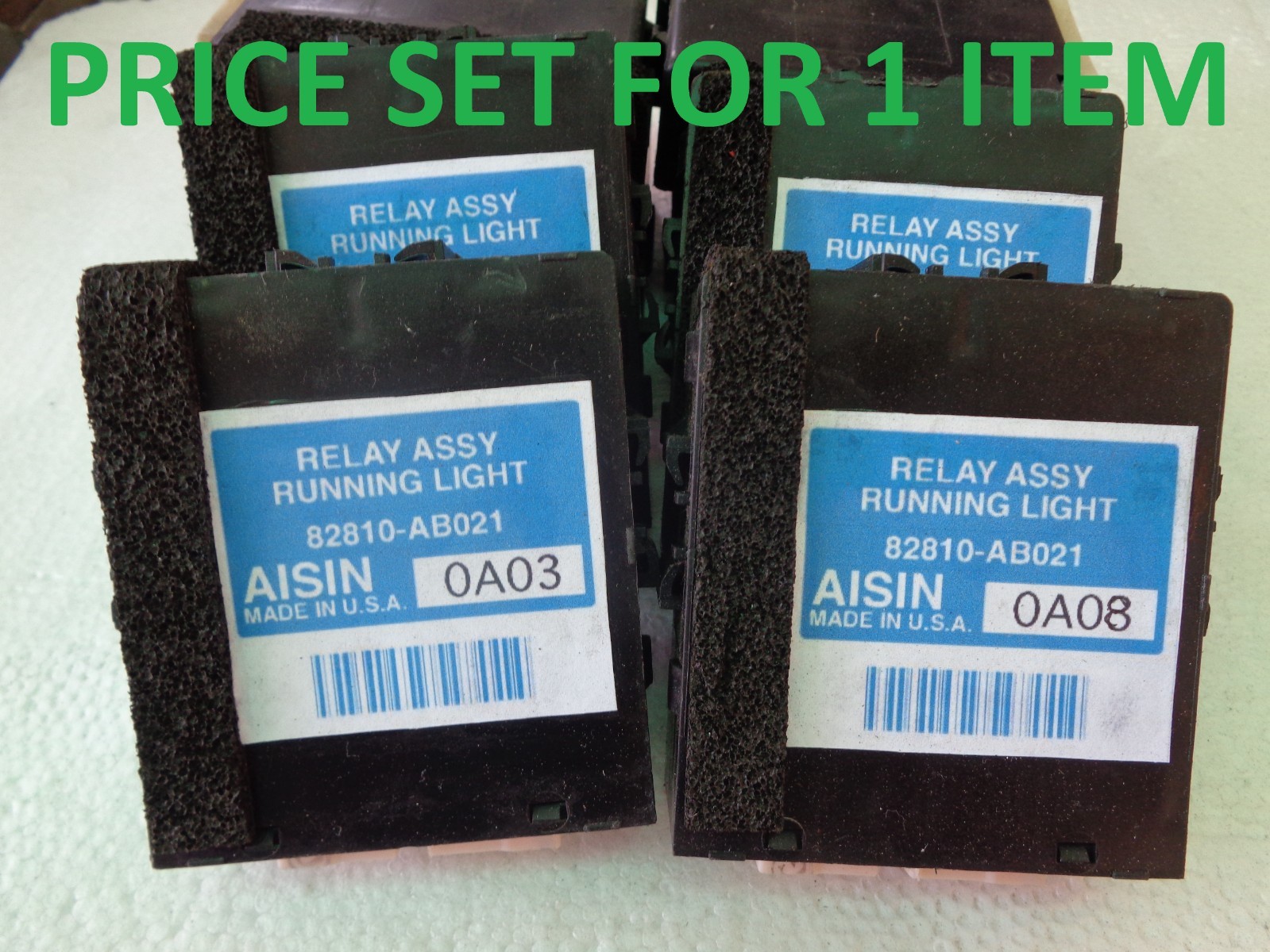 CHEVROLET PRIZM RELAY ASSY DAYTIME  RUNNING LIGHT 82810 - AB021
