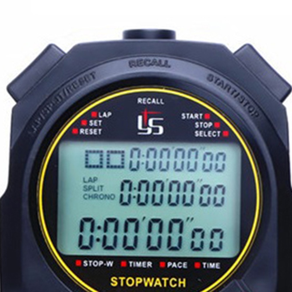 Digital Timer Stopwatch Chronograph Sports Training Digital Chronometers7737