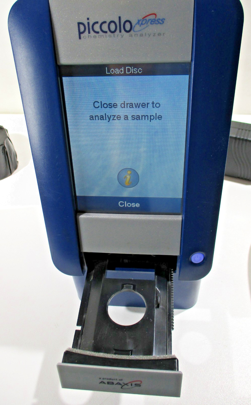 Abaxis Piccolo Xpress Chemistry Blood Analyzer Working w/Accessories