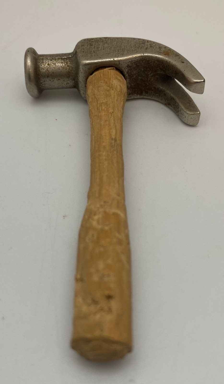 Mini Claw Hammer 3 3/8" Vintage Small Tool Wood Handle