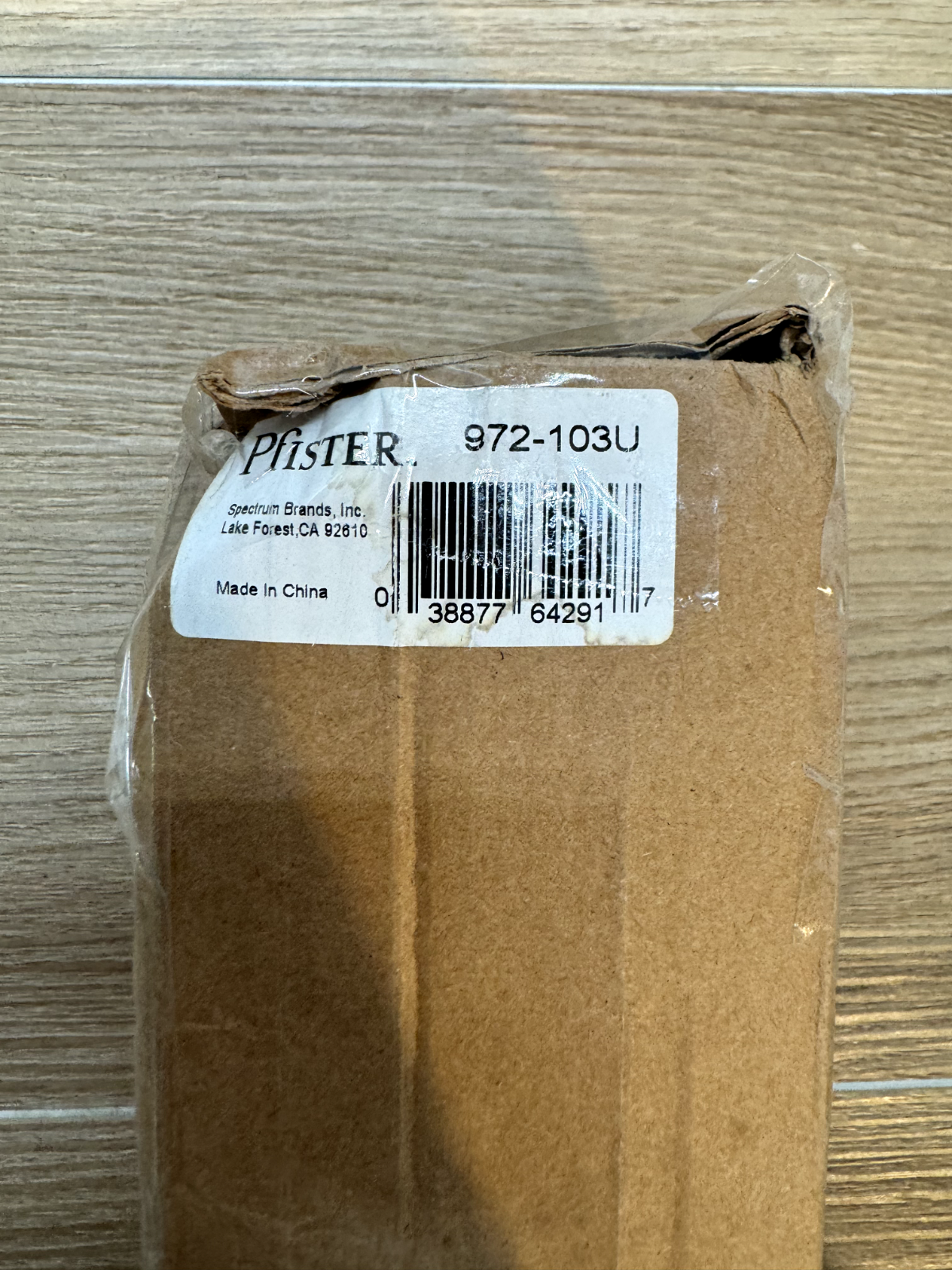 Pfister 972-103U General Drain Assembly - Less Overflow, Rustic Bronze
