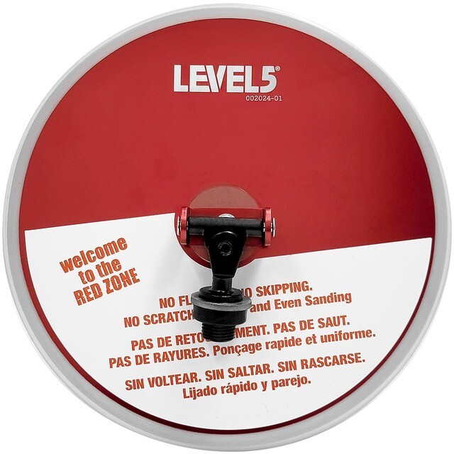 LEVEL5 Drywall 9" Radial Pole Sanding Head | 5-342