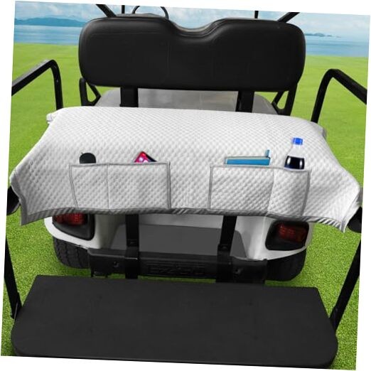 Golf Cart Rear Seat Blanket for EZGO, Club Car, Yamaha , Enhanced Quality