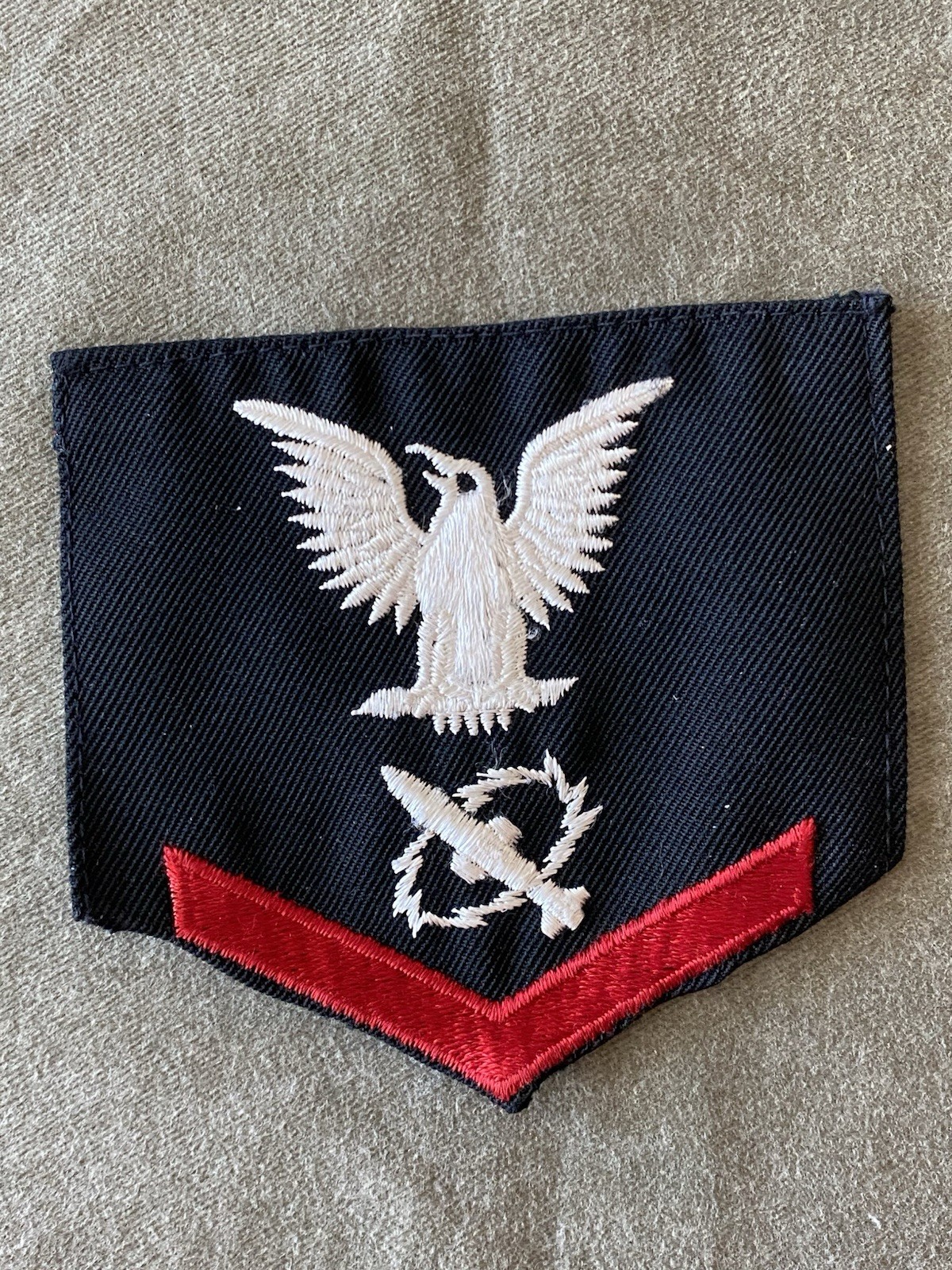 US Navy Rate Missile Technician 3rd Class Petty Officer rank Patch USN MT3