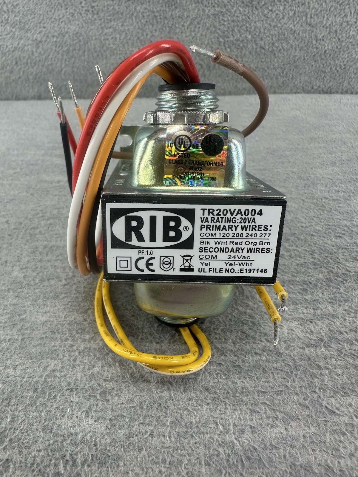 RIB TR20VA004 - Transformer 20VA 60 HZ HR