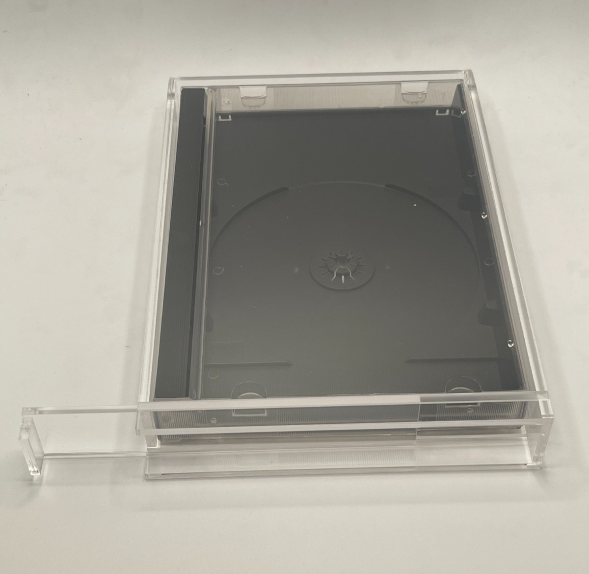 Sega Saturn CD Premium Acrylic Long Box Game Display Case Protector 4mm UV
