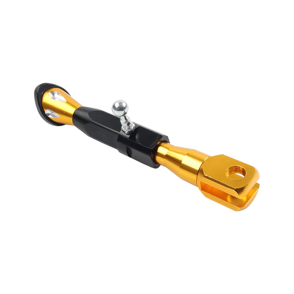 Motorcycle Universal Adjustable Kickstand Foot Side Support Kick Stand Gold