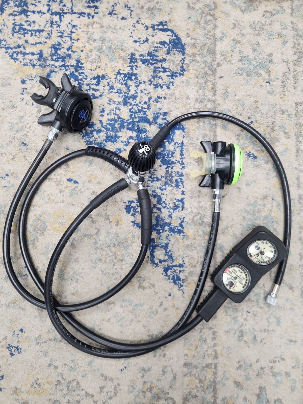 U.S. Divers Aquarius Regulator Set with TUSA Imprex Octopus & Dual Gauge Console