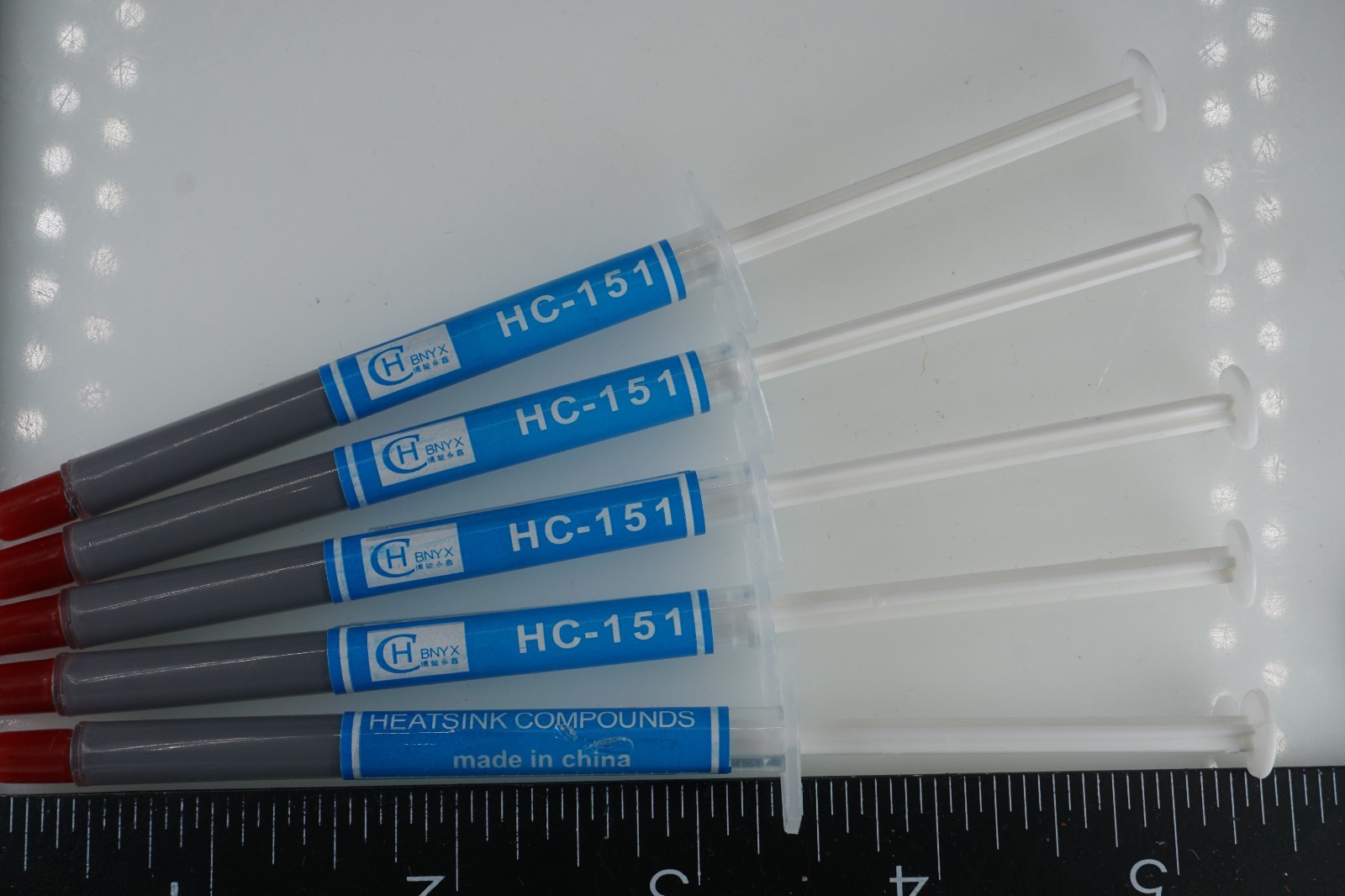 HC-151 -- 5x units -- CERAMIC Thermal Grease Paste -- CPU Heat sink Compound