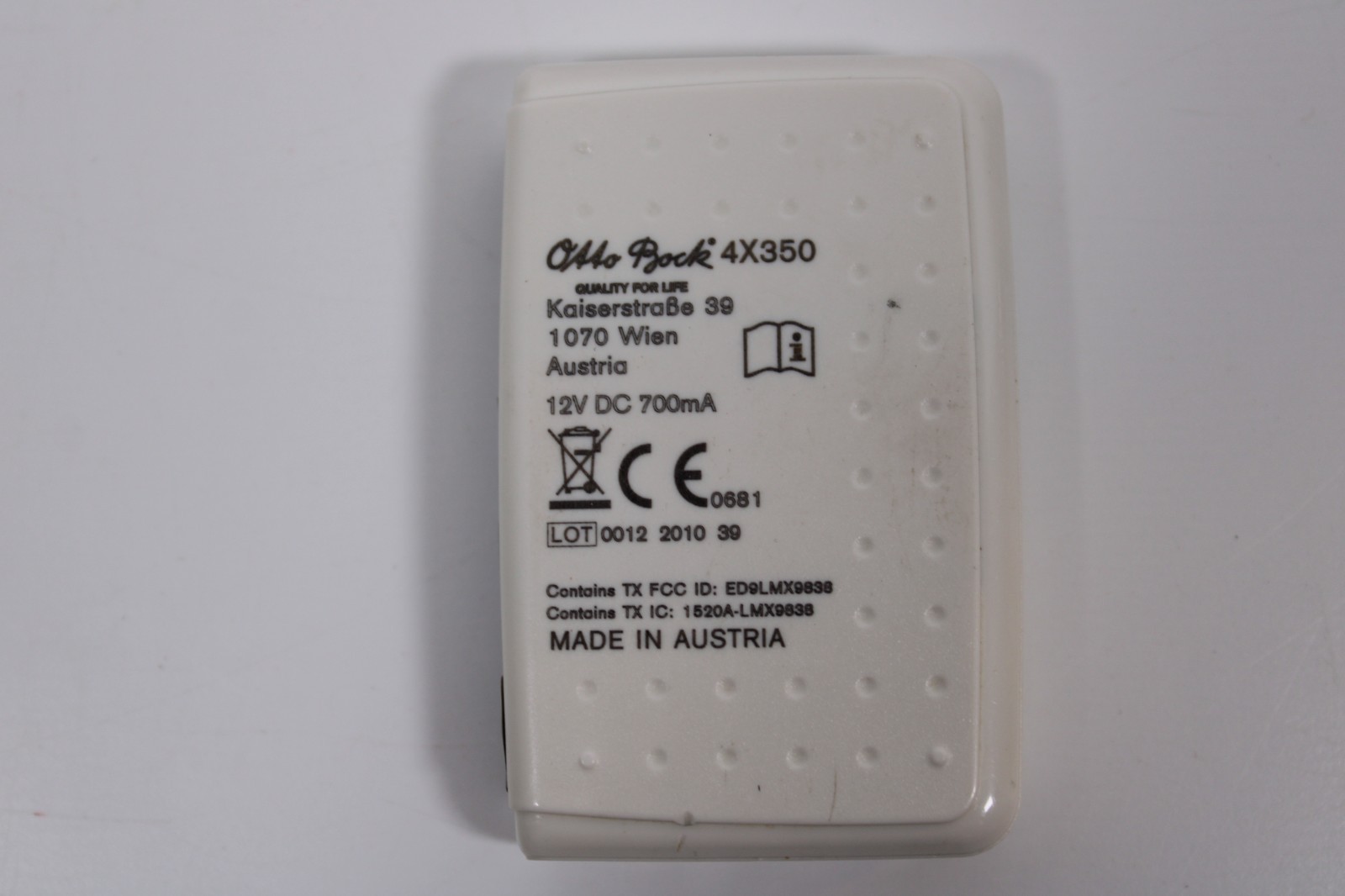Ottobock Genium Remote Control 4X350