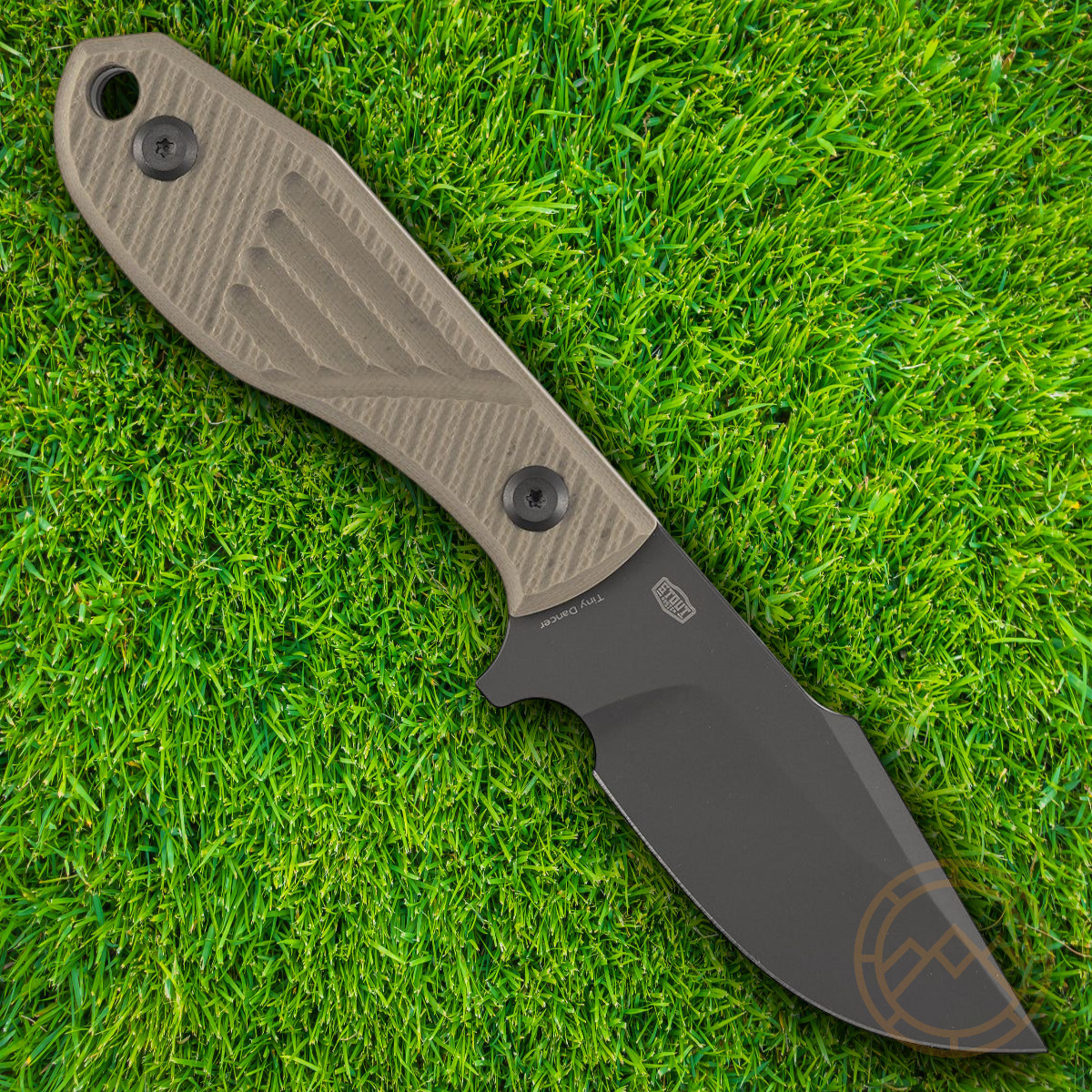 Tenable Knives Tiny Dancer Fixed Knife 3.25" D2 Tool Steel Blade G10 Handle