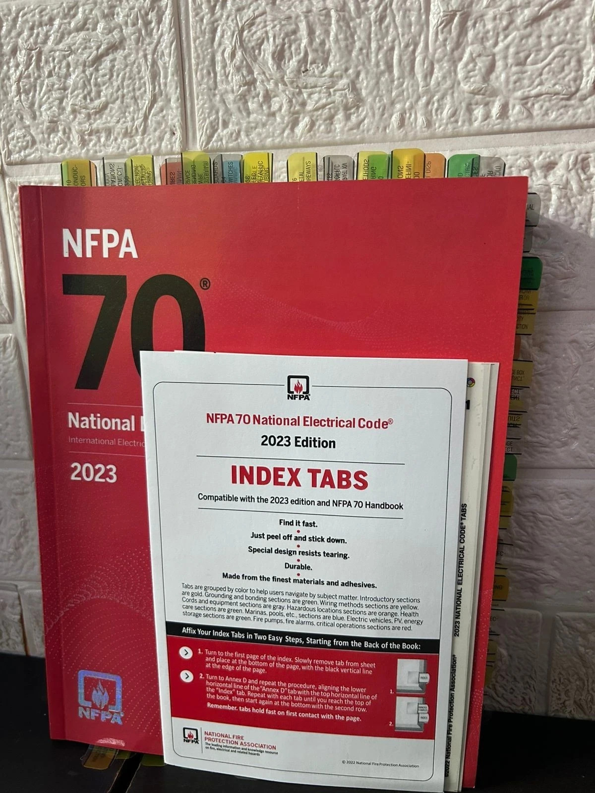 Tabbed NFPA 70, National Electrical Code : 2023 Paperback USA SHIPPING