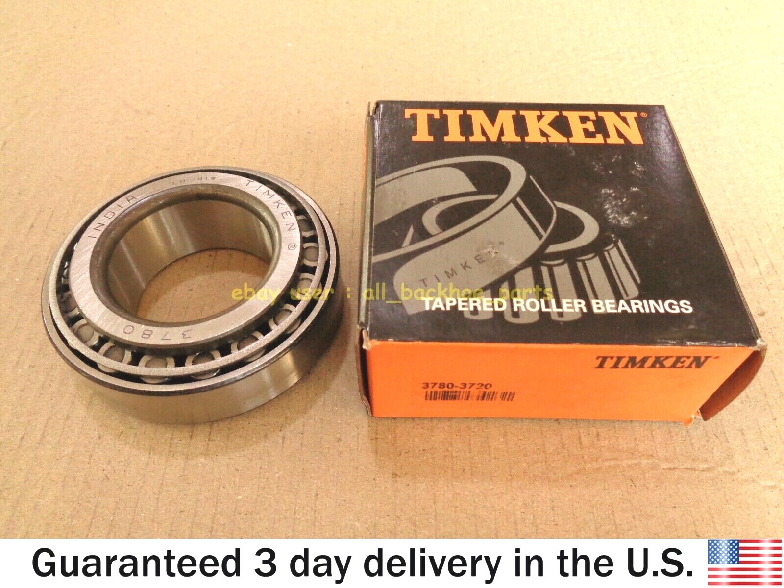 JCB BACKHOE - GENUNE TIMKEN FRONT AXLE BEARING (PART NO. 907/04100)