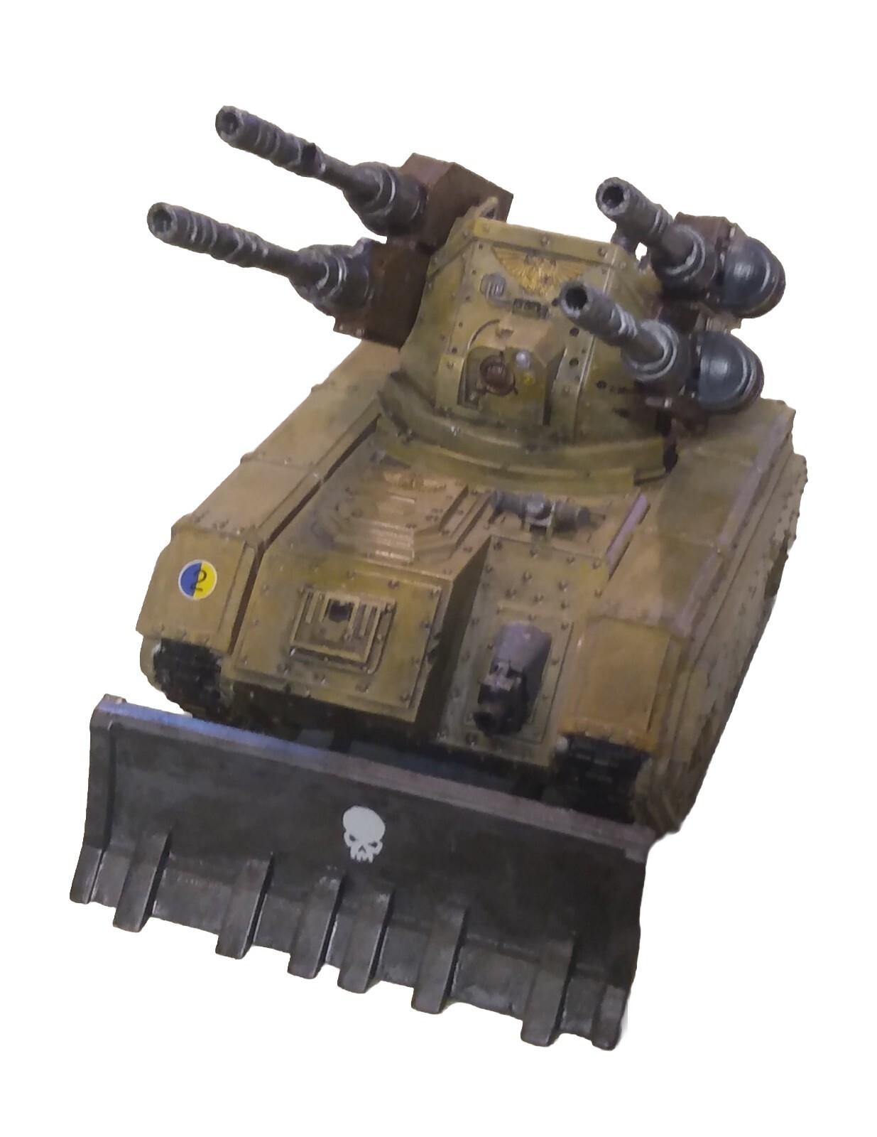 Warhammer 40K Armoured 3 In 1 Custom Support Tank Conversion: Magnetized Weapons