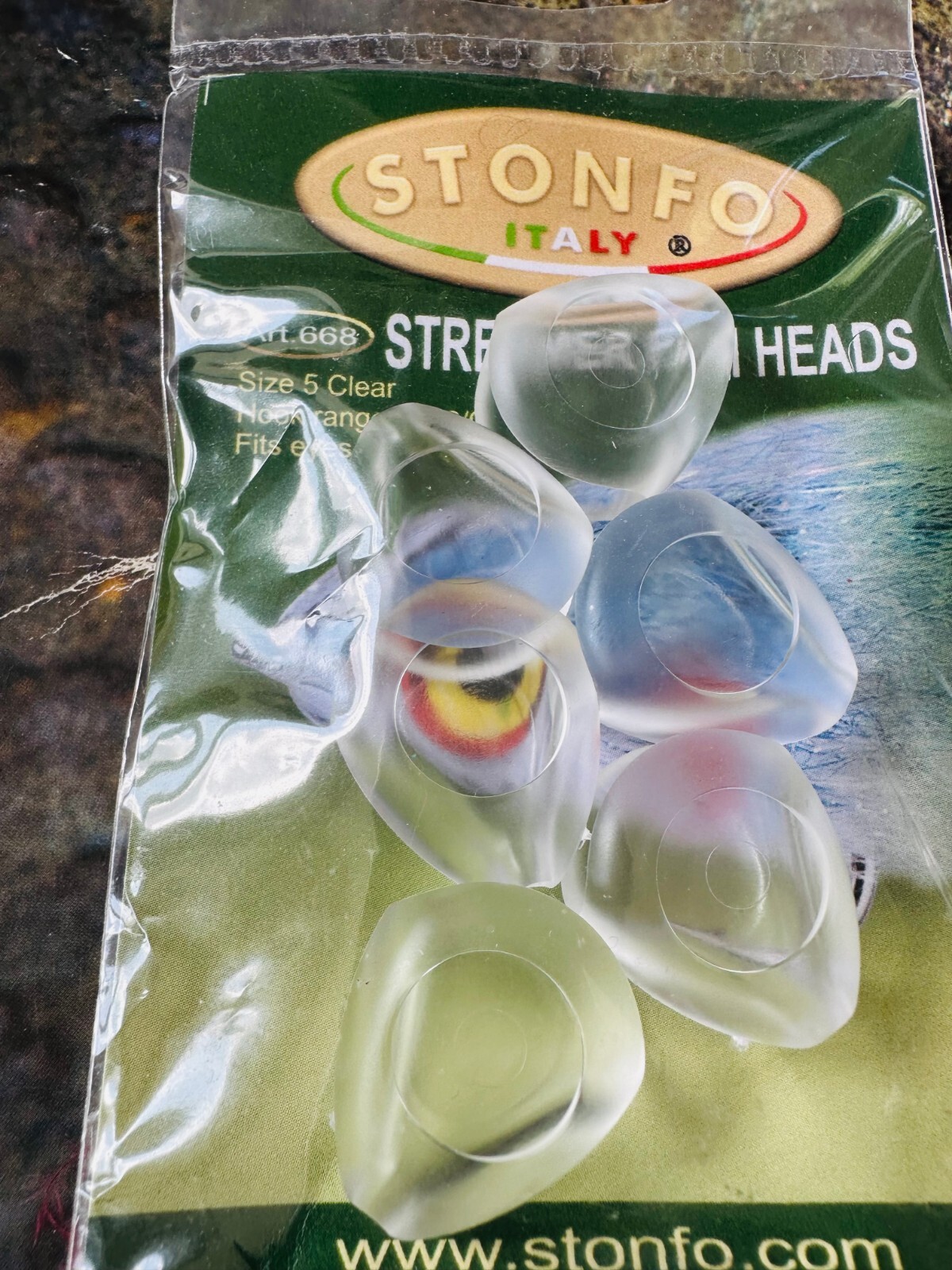 Stonfo 668 Streamer Fish Heads all Sizes