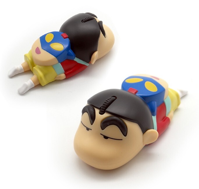 CRAYON SHINCHAN genuine Figure Wireless Mouse-BulK Package