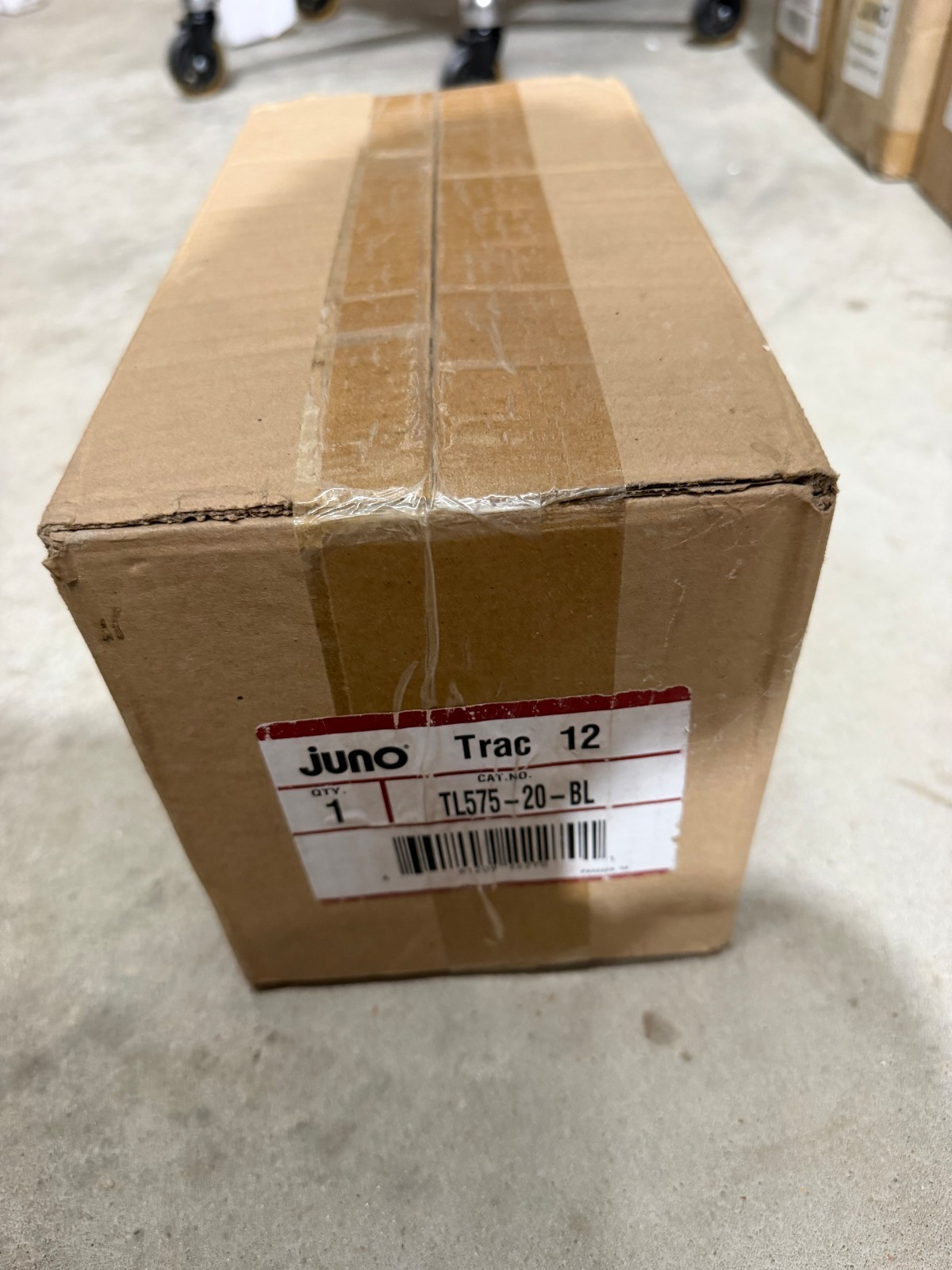 12V 20W lighting transformer Juno TRAC  12 TL575-20-BL new in box