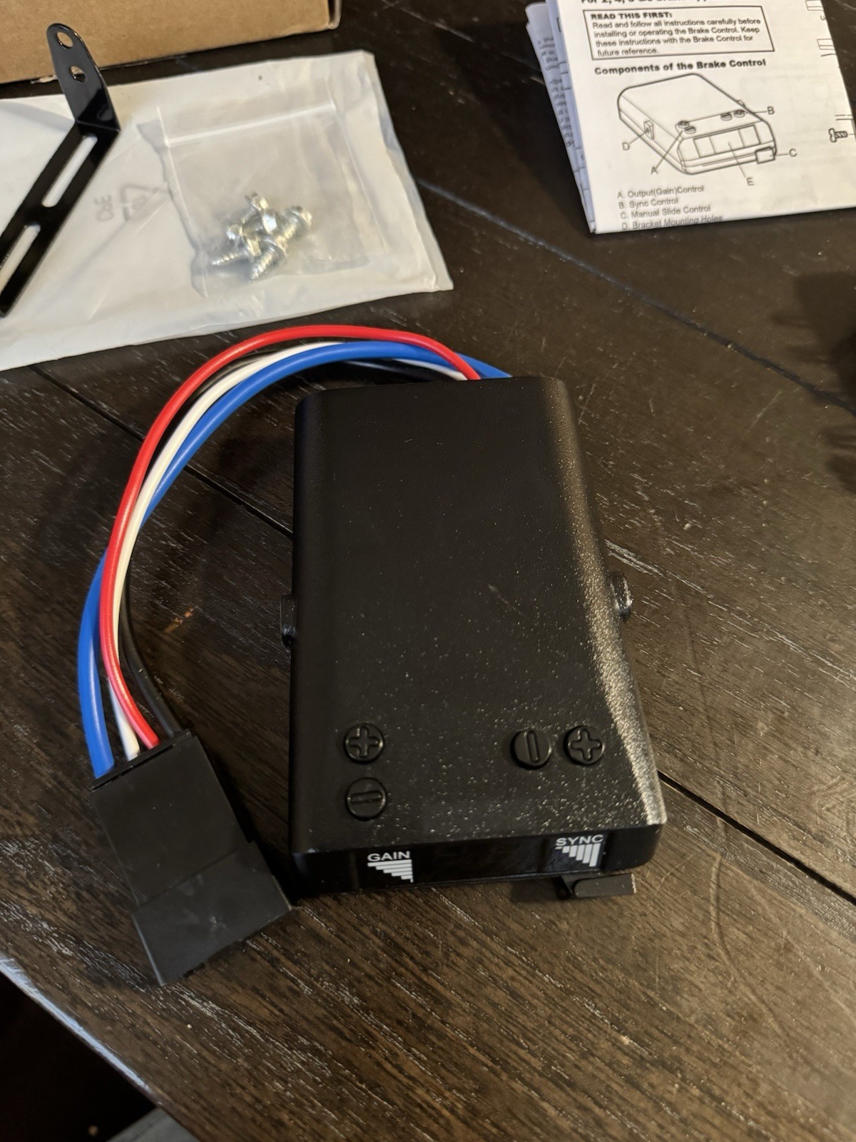 NEW Electronic Trailer Brake Controller 8507111 - Safe Compact for Brakeman IV
