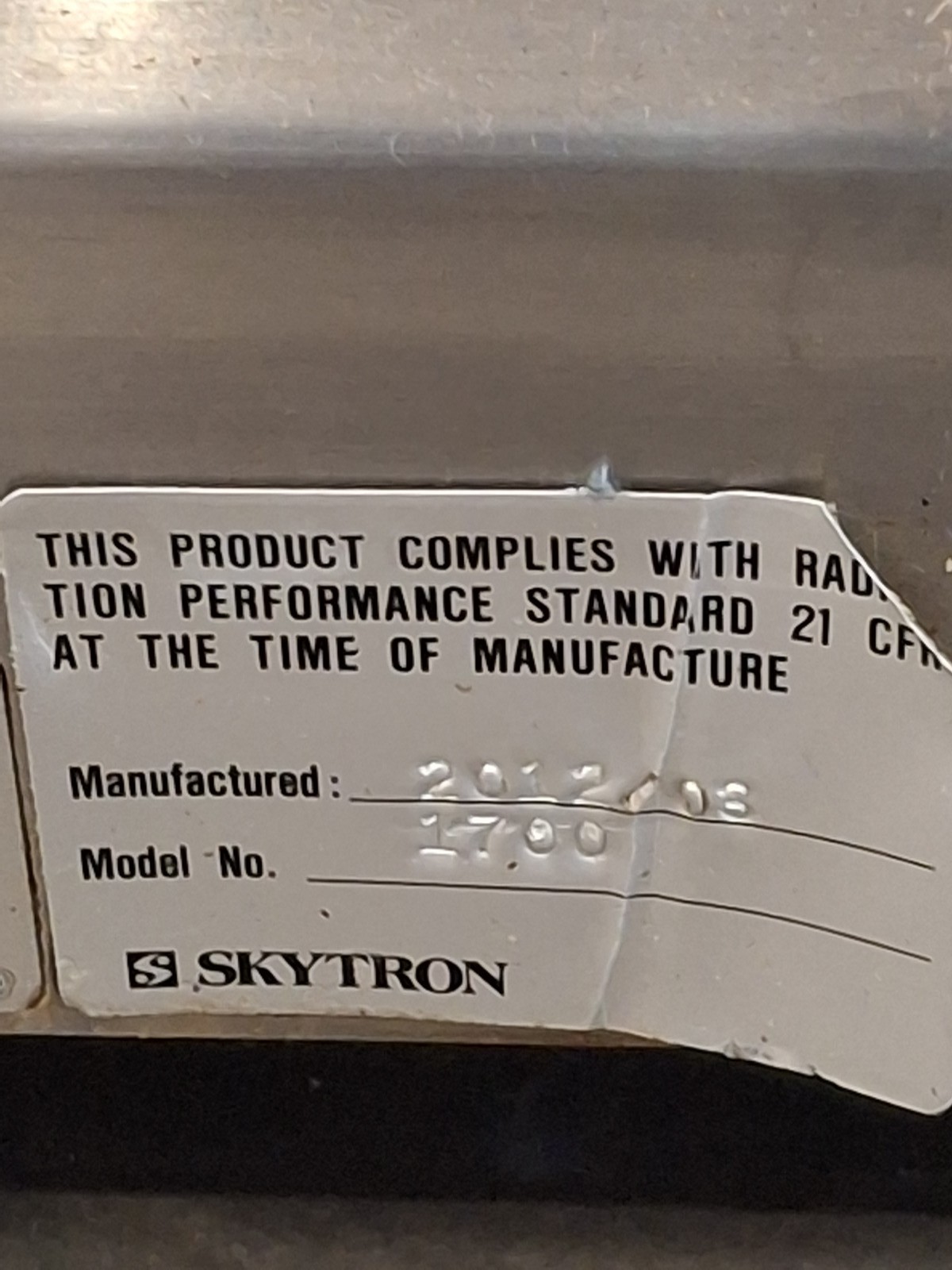 Skytron 1700 Elite Surgical Table
