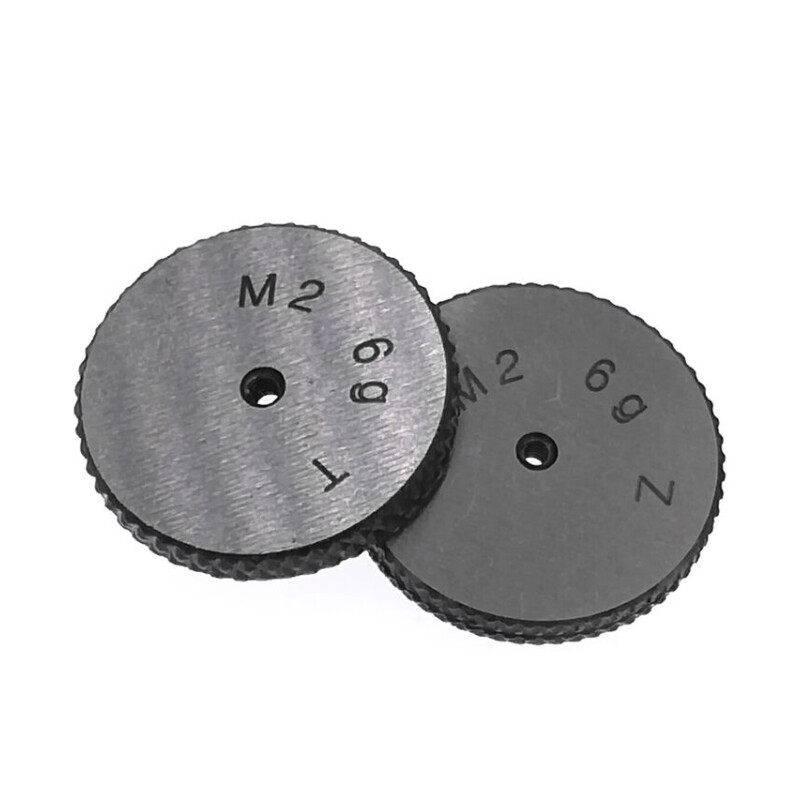 ISO Metric Thread Ring Gage M2 X 0.4 6g Threaded Ring Gauges GO And NOGO M2X0.4