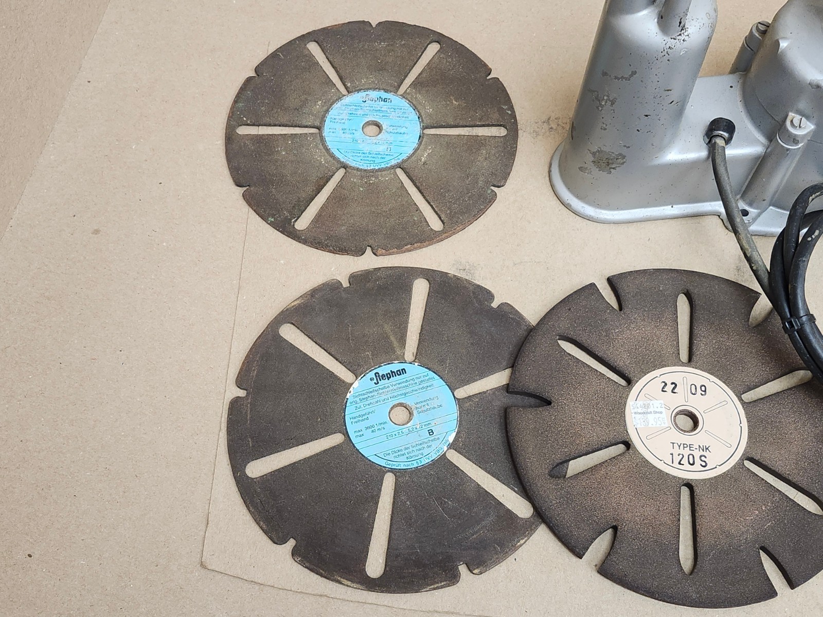 Stephan SSE63N9-2K Single-Phase Surface Grinder (Einphasen Sichtschleifmaschine)