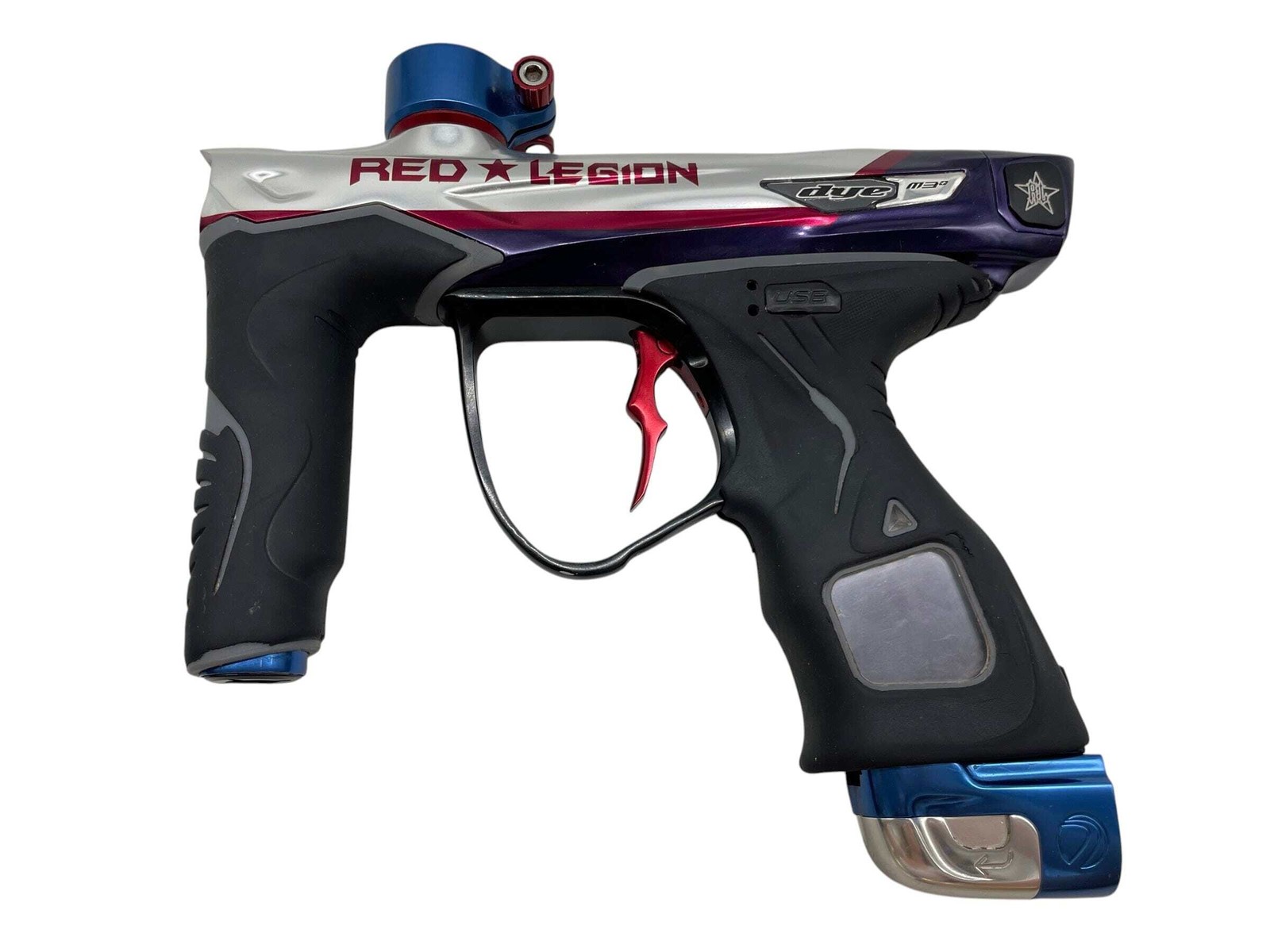 Dye M3+ Red Legion Paintball Gun