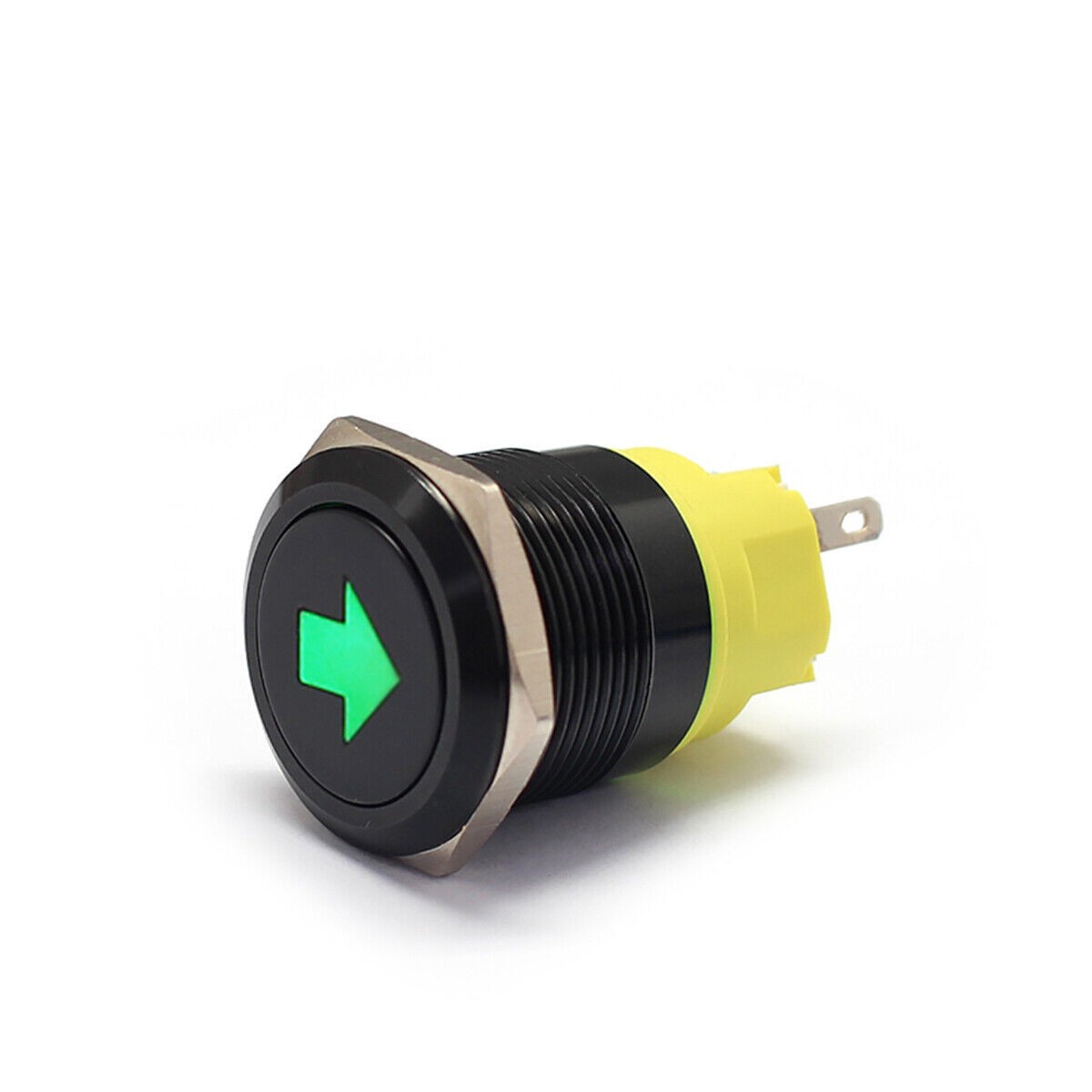 22mm 5A Stainless Steel LED Push Button Push Button Switch Knob Switch CE CCC 12-24V New