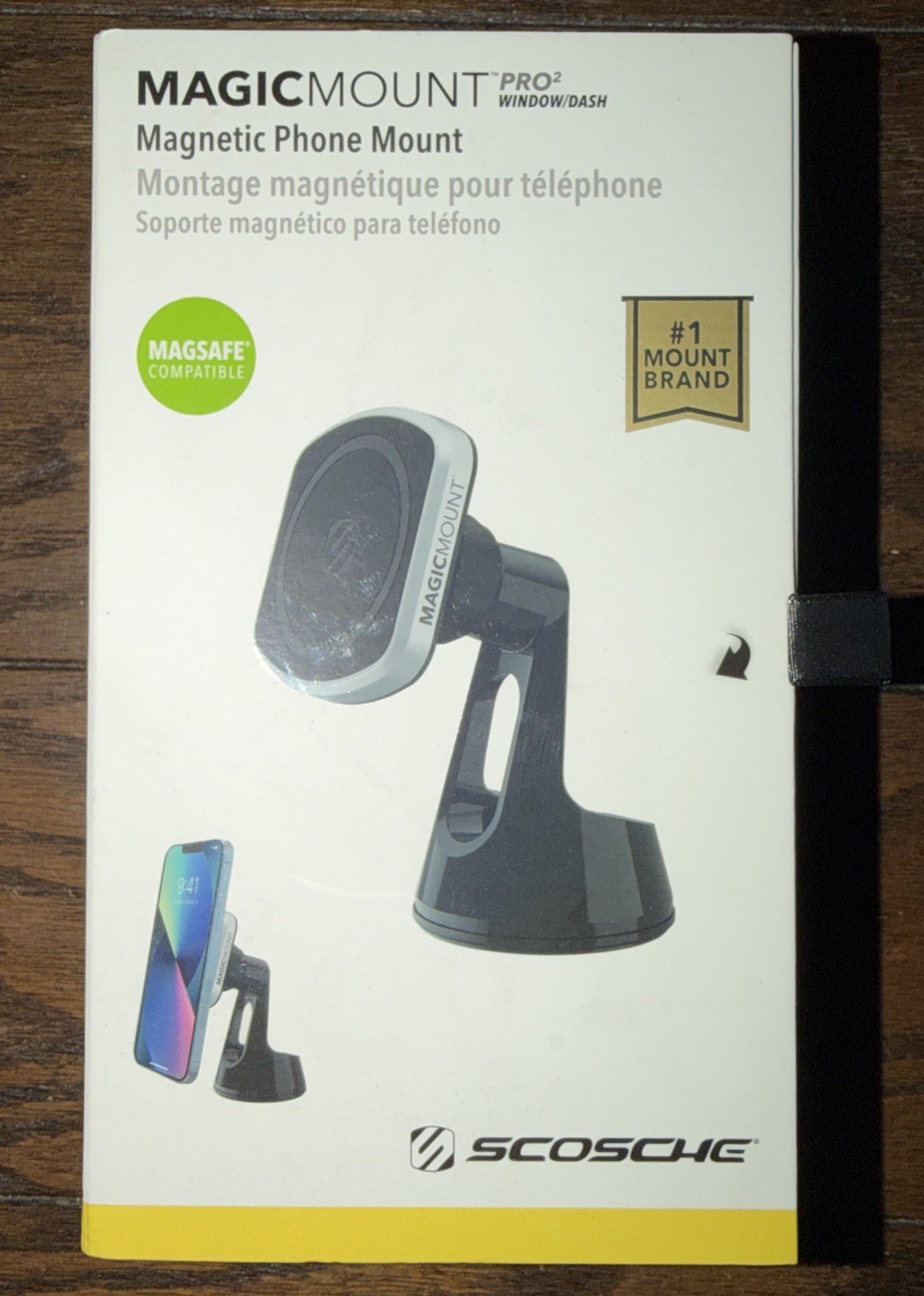 Scosche MagicMOUNT Pro 2 Magnetic Phone Mount Window/Dash Mount (MP2WD-XTSP)