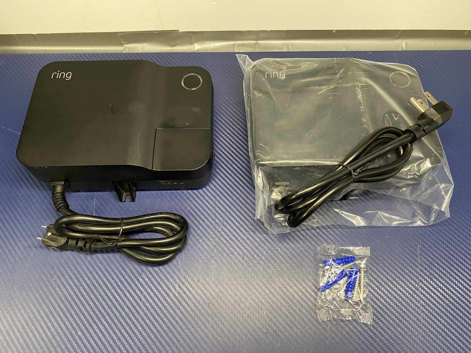 LOT OF 2 Ring Smart - Low Voltage Lighting Transformer Black Bridge Required