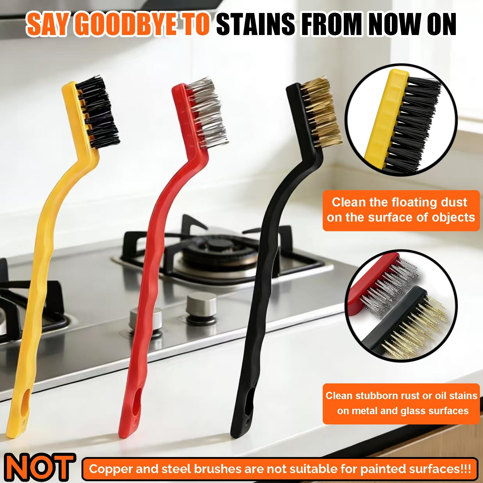 7 Pack Razor Blade Scraper Tool, Razor Scraper, Paint Scraper for Cleaning, W...