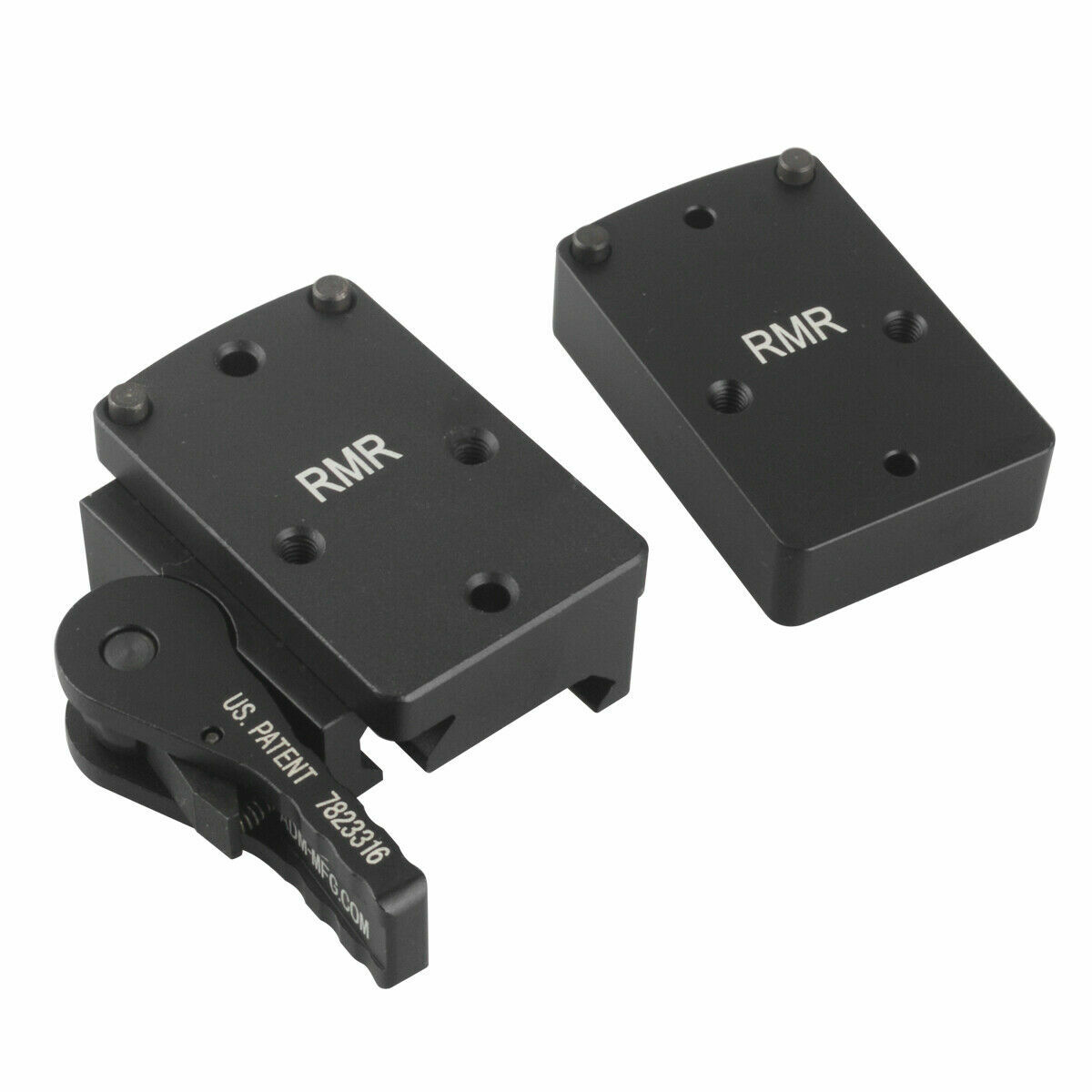 Weapon Red Dot Sight Mount QD Auto Lock Riser Mount For RMR Base Picatinny Rail