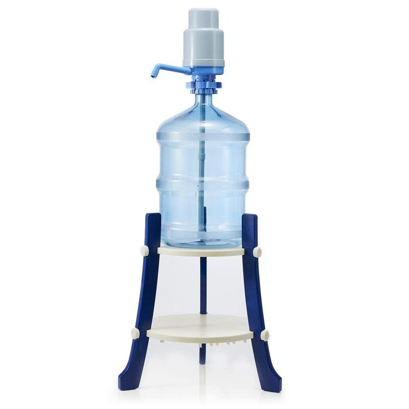 Dolphin Manual Drinking Water Pump 5-6 Gallon Bottles BPA Free Easy Use Plastic