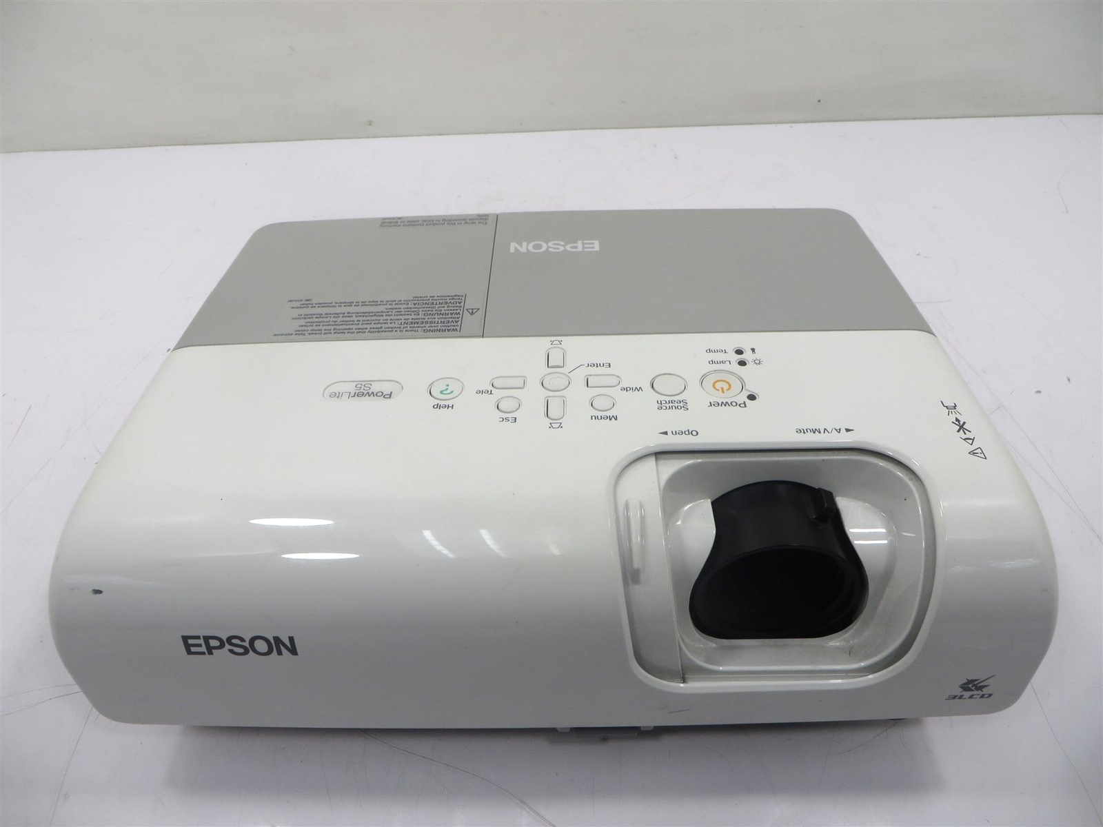 Epson PowerLite S5  EMP-S5 3LCD Projector - Lamp Hours: 200Hrs