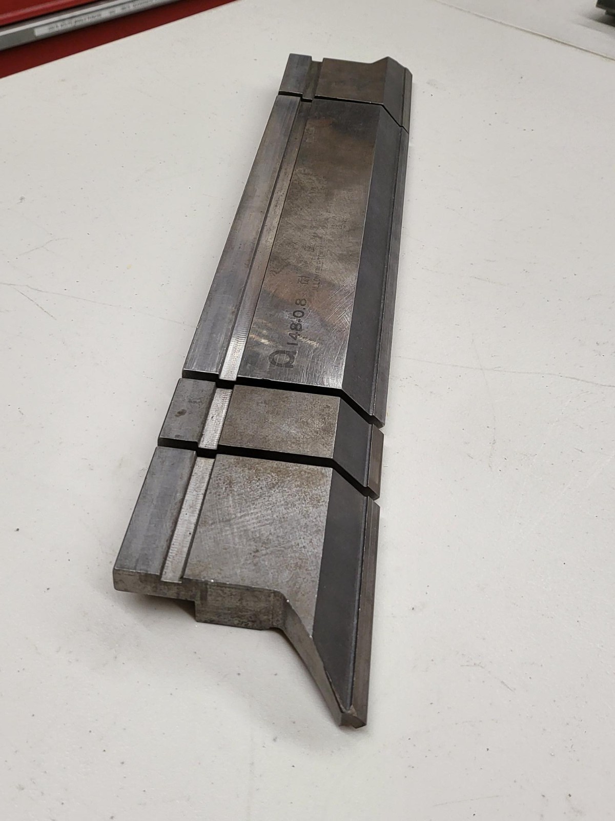 Amada Standard Press Brake Punch 88° Sectionalized 4 Pieces at 21.25" See Notes