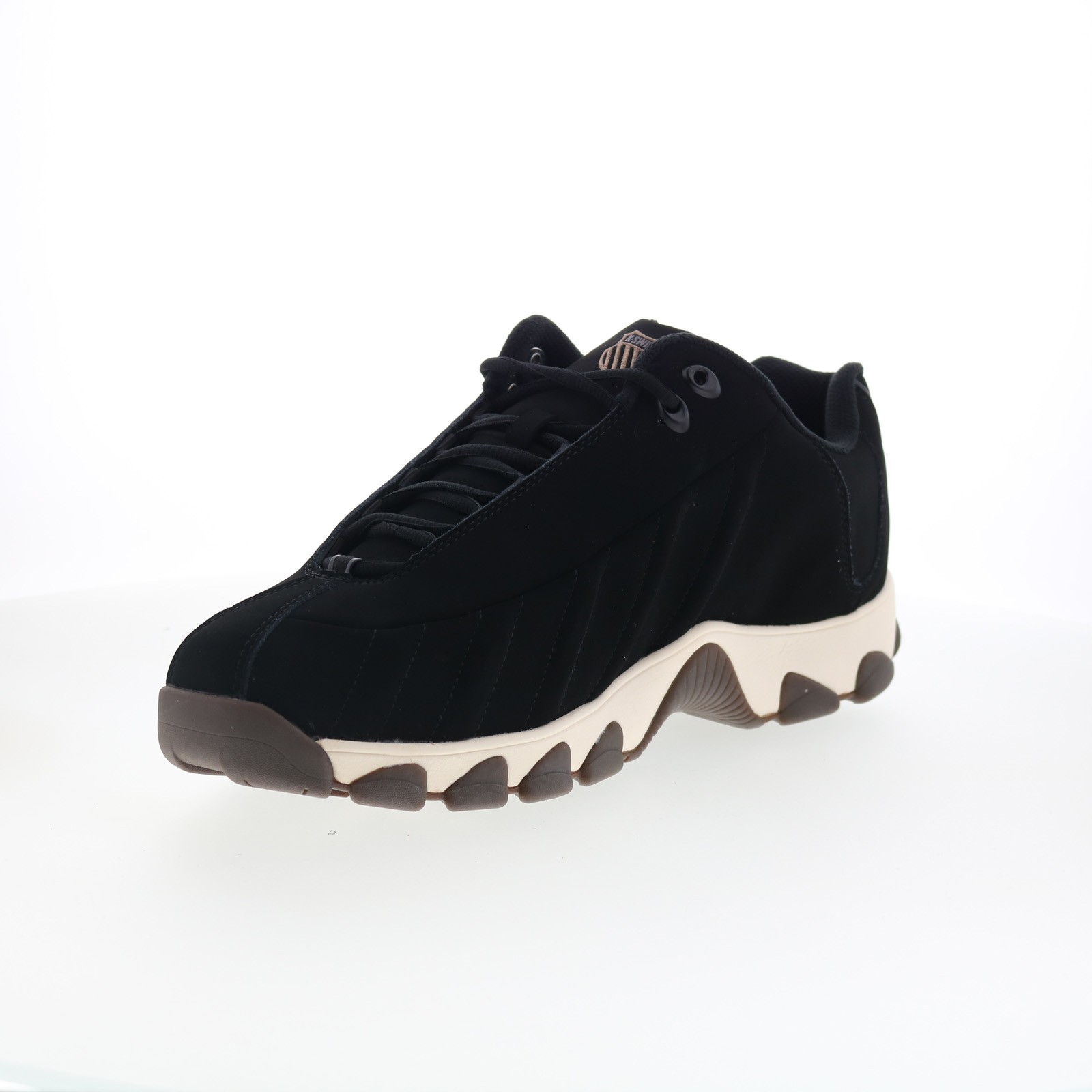K-Swiss ST329 CMF 03426-033 Mens Black Nubuck Lifestyle Sneakers Shoes