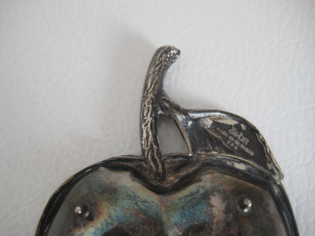Seba Silverplate Apple Bon Bon Dish England