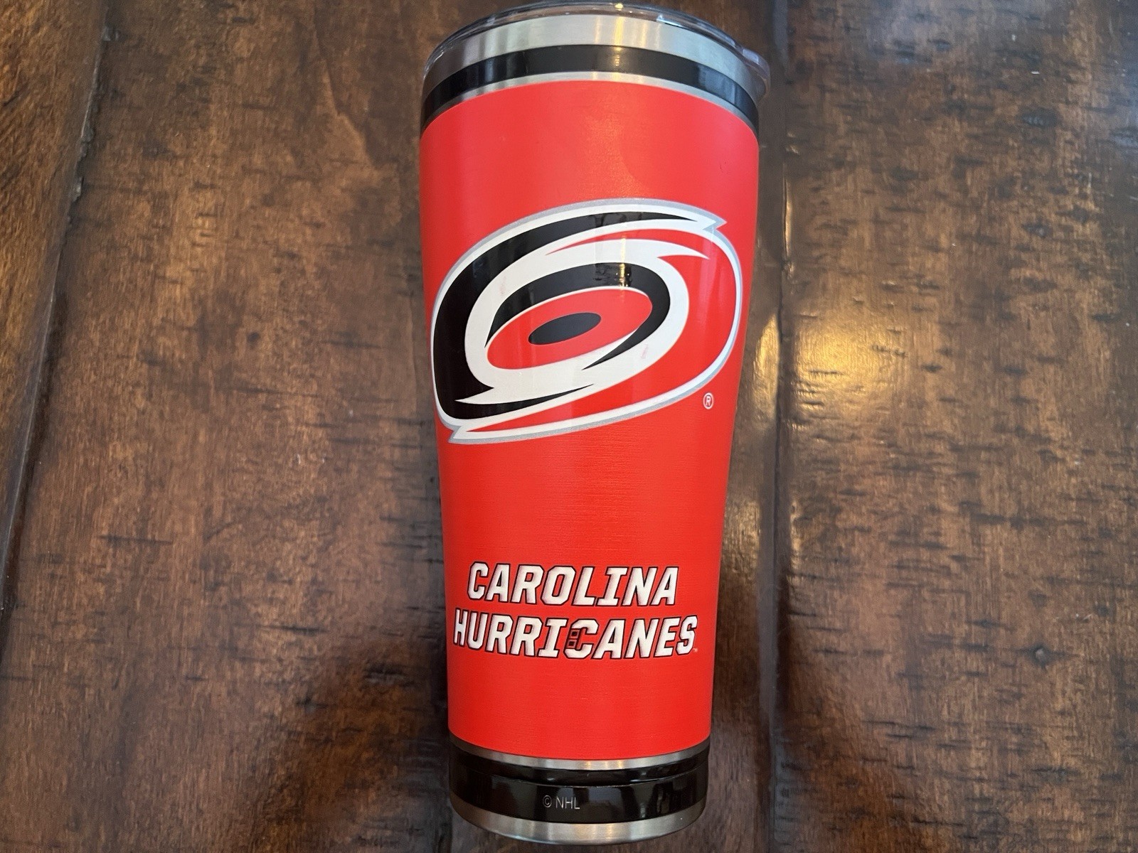 CAROLINA HURRICANES NHL Tervis Cup Bottle Stainless 30 Ounce Red Pro Hockey NEW