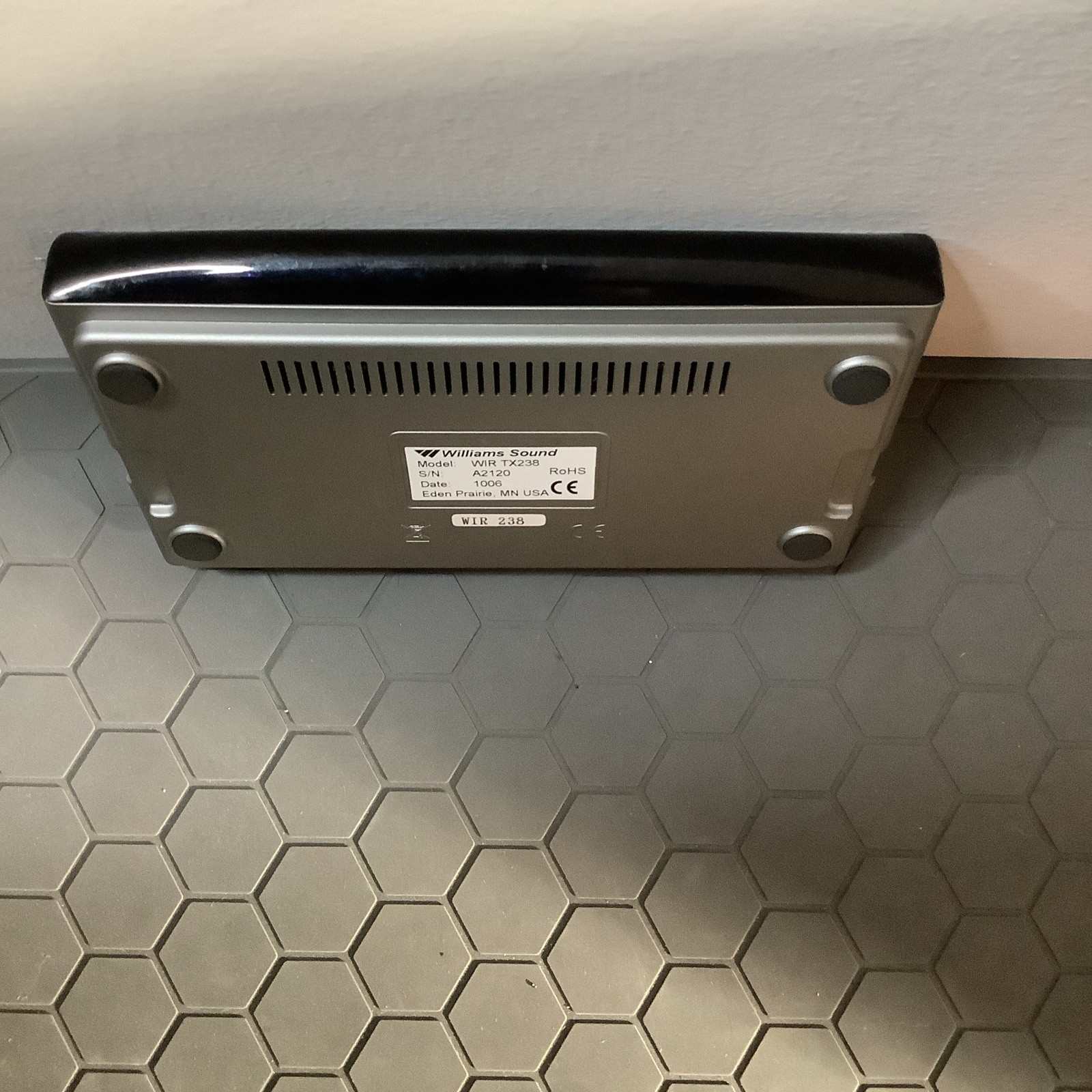 Williams Sound WIR TX238 Base Unit Only - Infared Transmitter