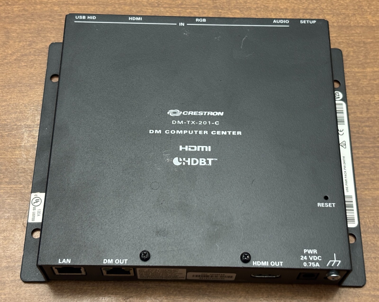 Crestron DigitalMedia DM Computer Center DM-TX-201-C 6503838 (A)