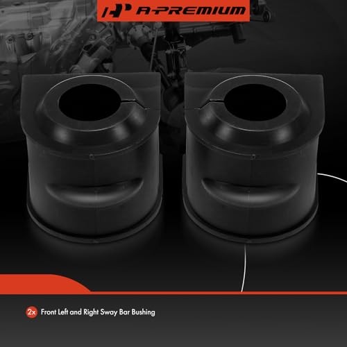 2 x Front Stabilizer Bar Bushing Sway Bar Kit - Compatible with Mazda