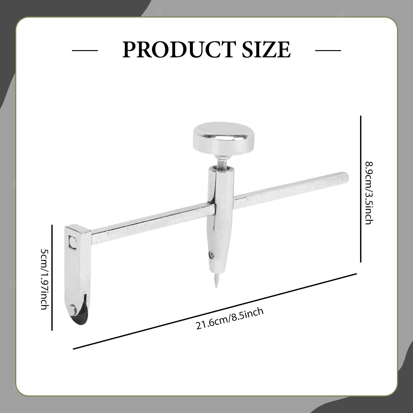 Drywall Circle Cutter Adjustable Pivot Point Comfort Grip Plasterboard Saw