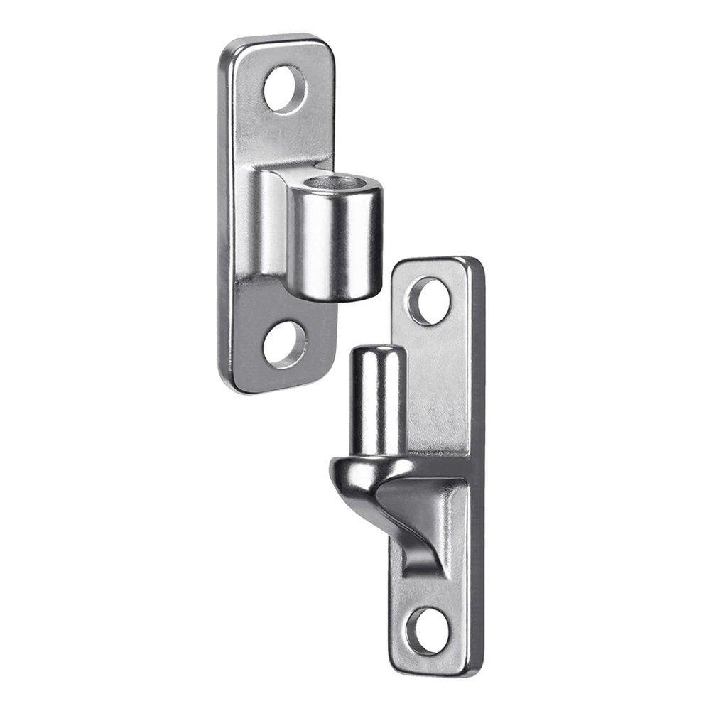Wall Mount Gate Hinges for Farm , Outdoor -Piece No-Weld Chain Link1499