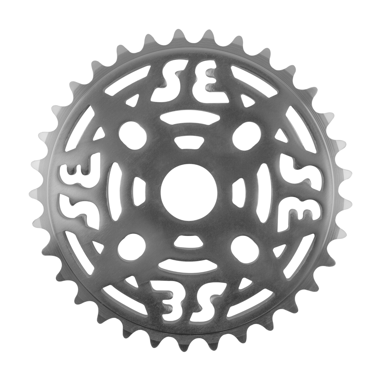 SE Racing Alloy BMX Single Speed Bike Chainring  33 Tooth 1/8" Silver