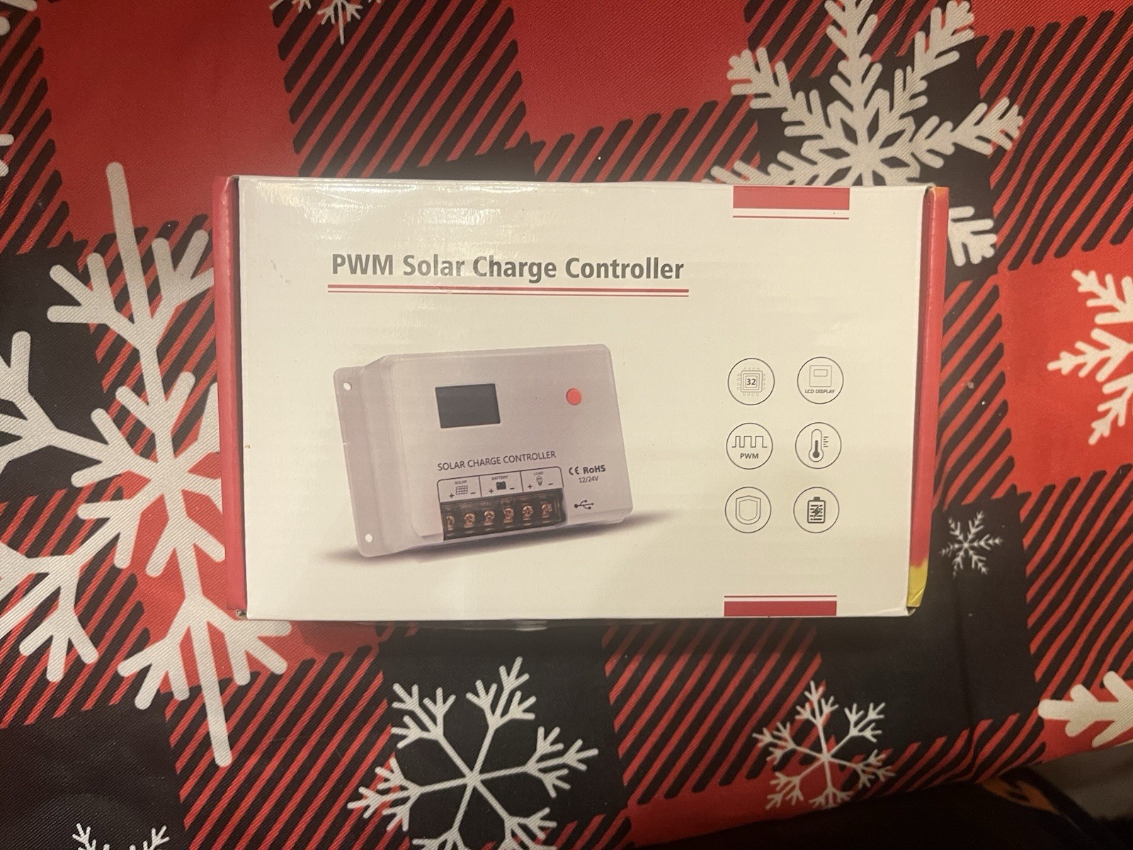 LVYUAN PWM 12V-24V Solar Charge Controller - New, Never Used