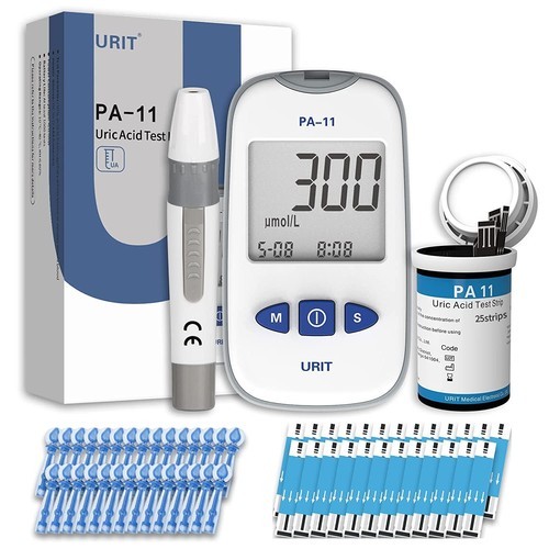 URIT Uric Acid Meter Test Kit,Uric acid test strips,Home Uric Acid Test,easy use